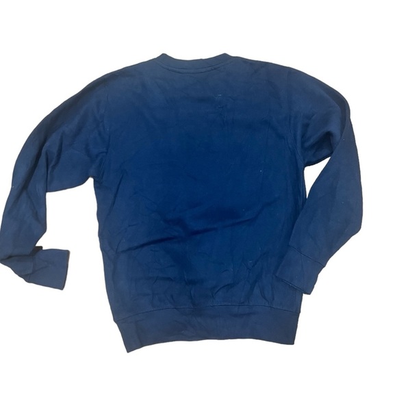 Vintage Small Men’s Oxford University Crewneck Sweatshirt Navy Blue JIT31 - Picture 3 of 5